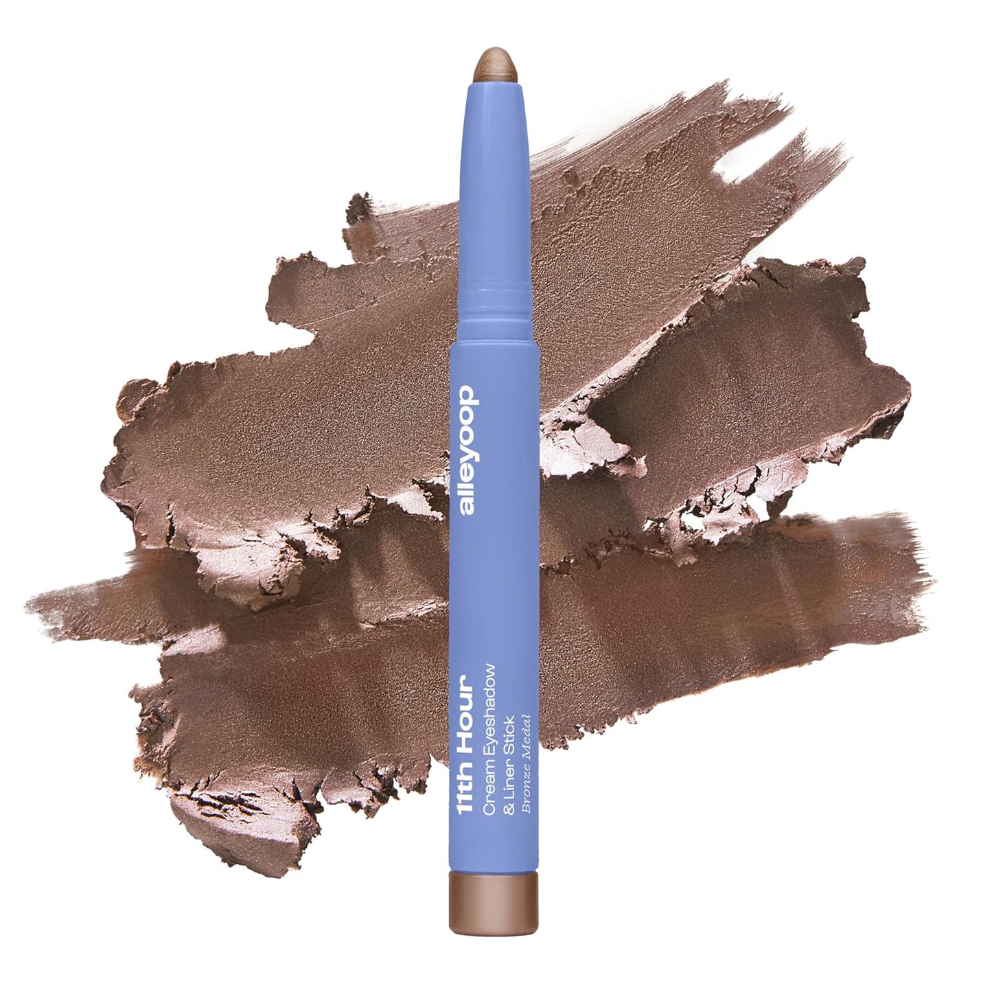 ALLEYOOP 11th Hour Waterproof Cream Eyeshadow Stick - Long-Lasting Shimmer Eye Shadow & Eyeliner | Champagne Color