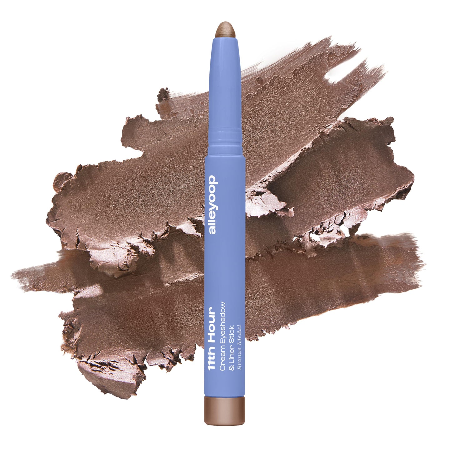 ALLEYOOP 11th Hour Cream Eyeshadow and Liner Stick, Brown Shimmer