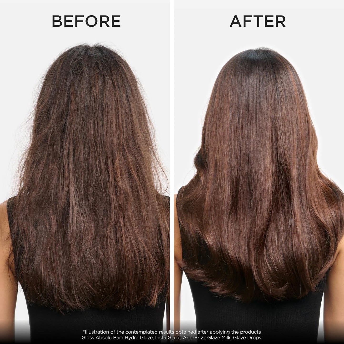 Kerastase Gloss Absolu Glaze Drops - Anti-Frizz Hair Oil for Gloss & Shine | Nourishing Hydration with Hyaluronic Acid