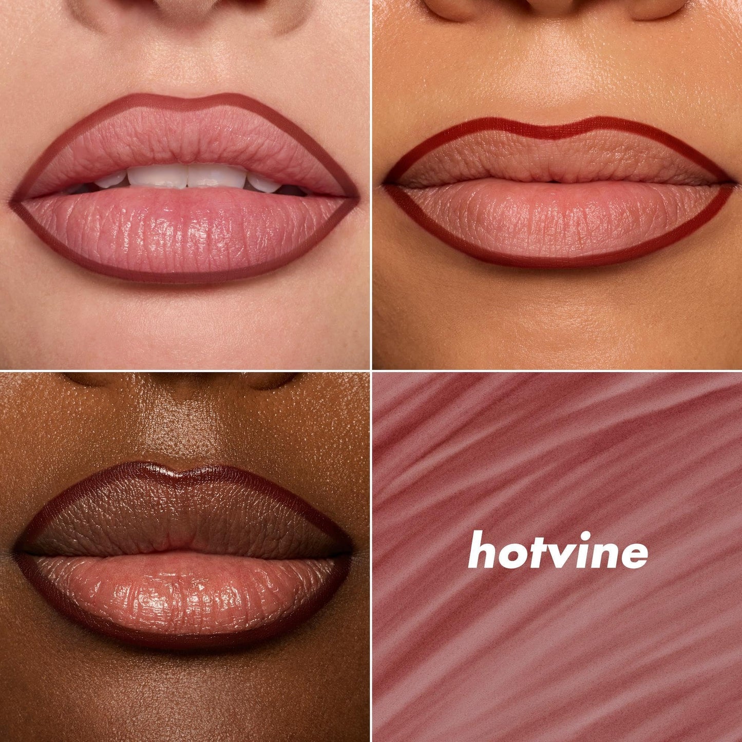 e.l.f. Main Stain Lip Marker, Lip Stain Lip Liner, Define, Contour & Fill for Long-Lasting & Transfer-Resistant Color, Vegan & Cruelty-Free, Hotvine