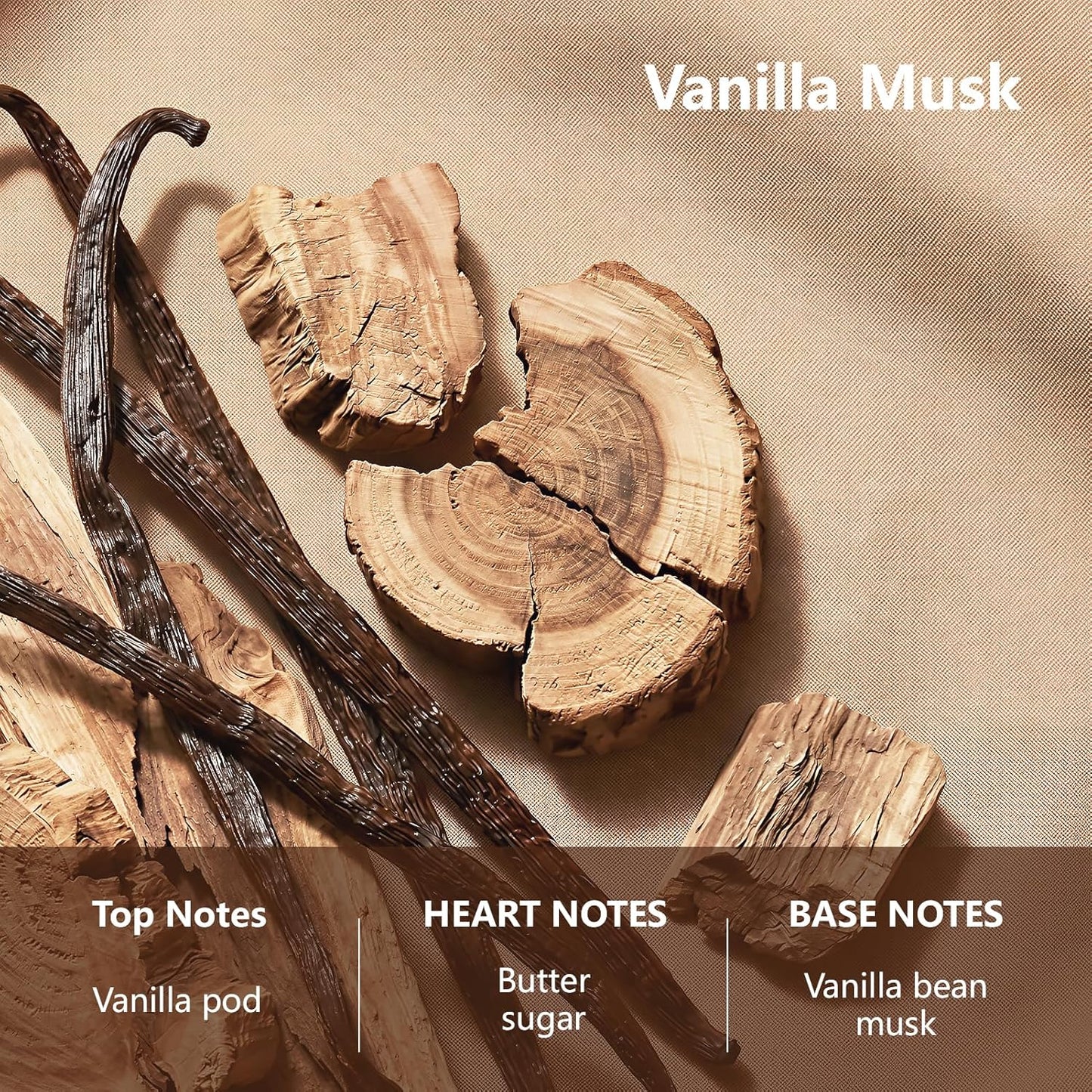 Vanilla Musk Roll-On Perfume for Women | Long-Lasting Essential Oil Fragrance, 0.34 Fl Oz (10ml)