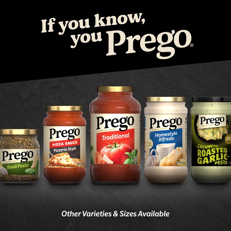 Prego Creamy Tomato Pasta Sauce With Ricotta Cheese, 23.75 oz Jar