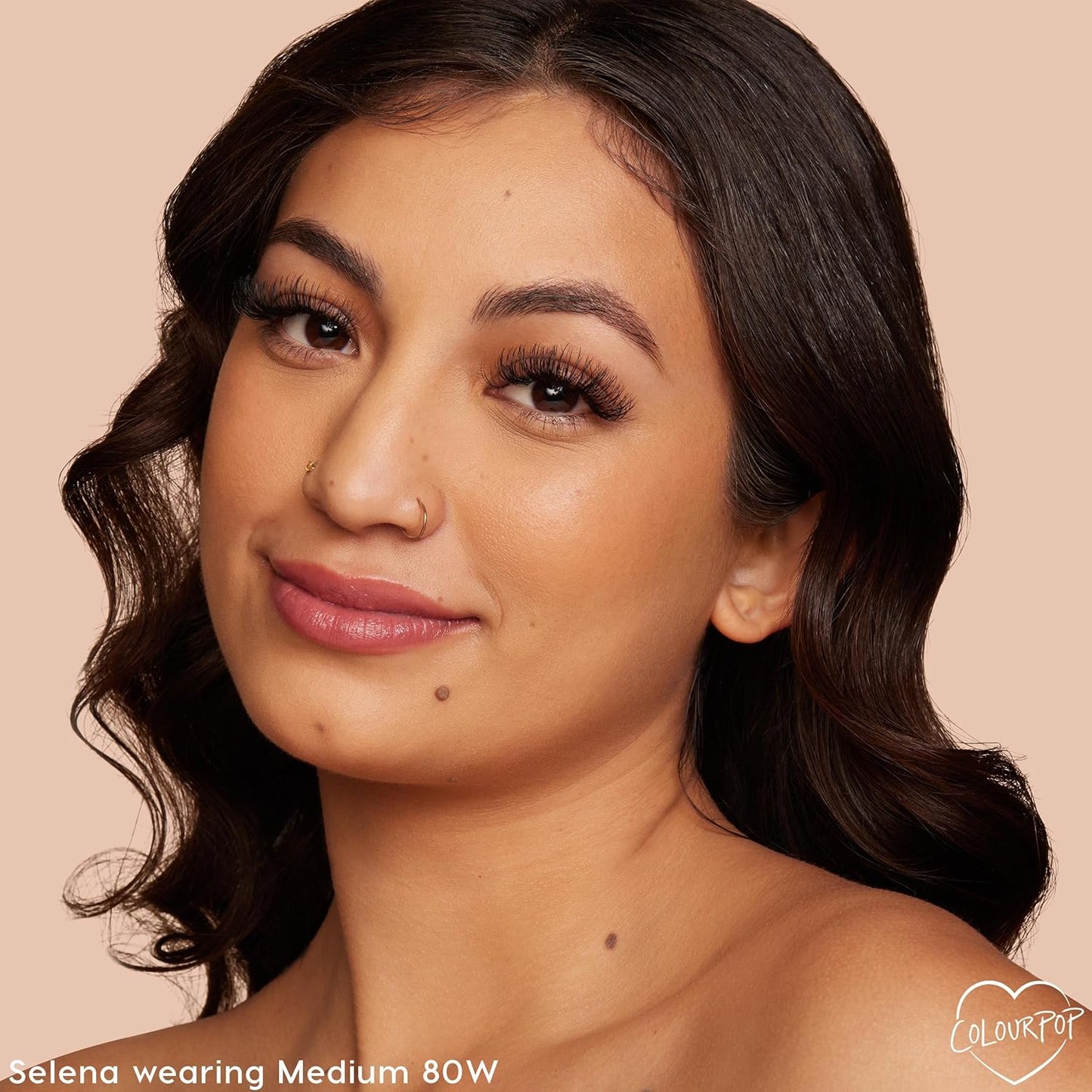 ColourPop Pretty Fresh Liquid Foundation - Hydrating Medium Coverage Foundation with Hyaluronic Acid & Coconut Water | Medium 80W (1 oz)