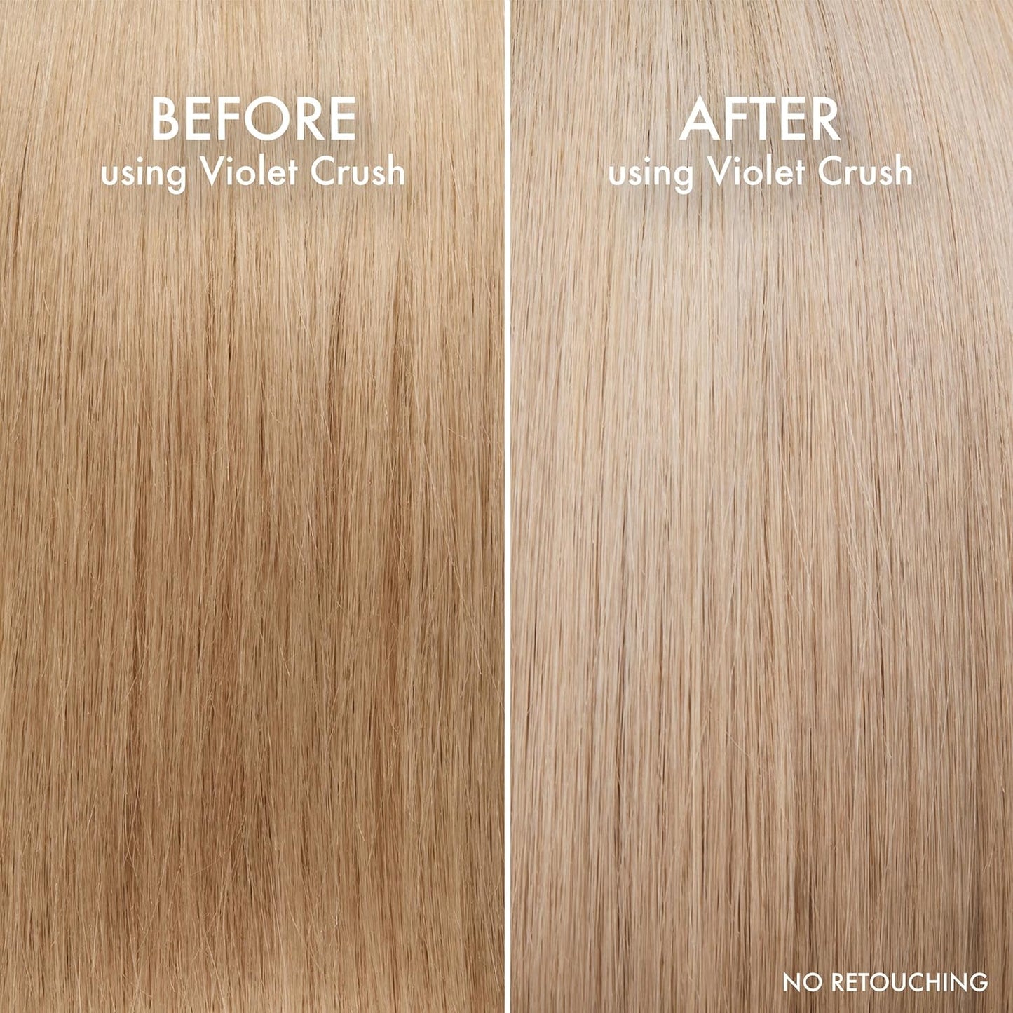 John Frieda Violet Crush Purple Conditioner - Toning for Blonde Hair with Crushed Violet Pigments | 8.3 fl oz