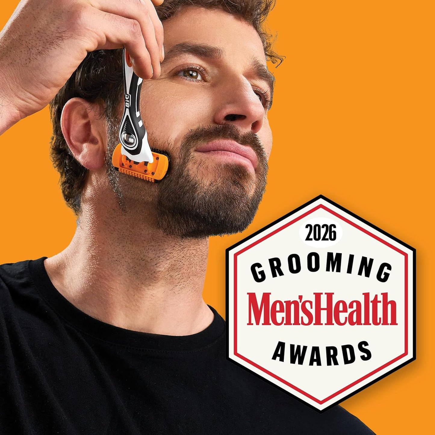 BIC Flex 5 Men's Grooming Kit - 3-in-1 Beard Trimmer, 5-Blade Razor & Precision Edger | 3 Cartridges, 6 Trimmers