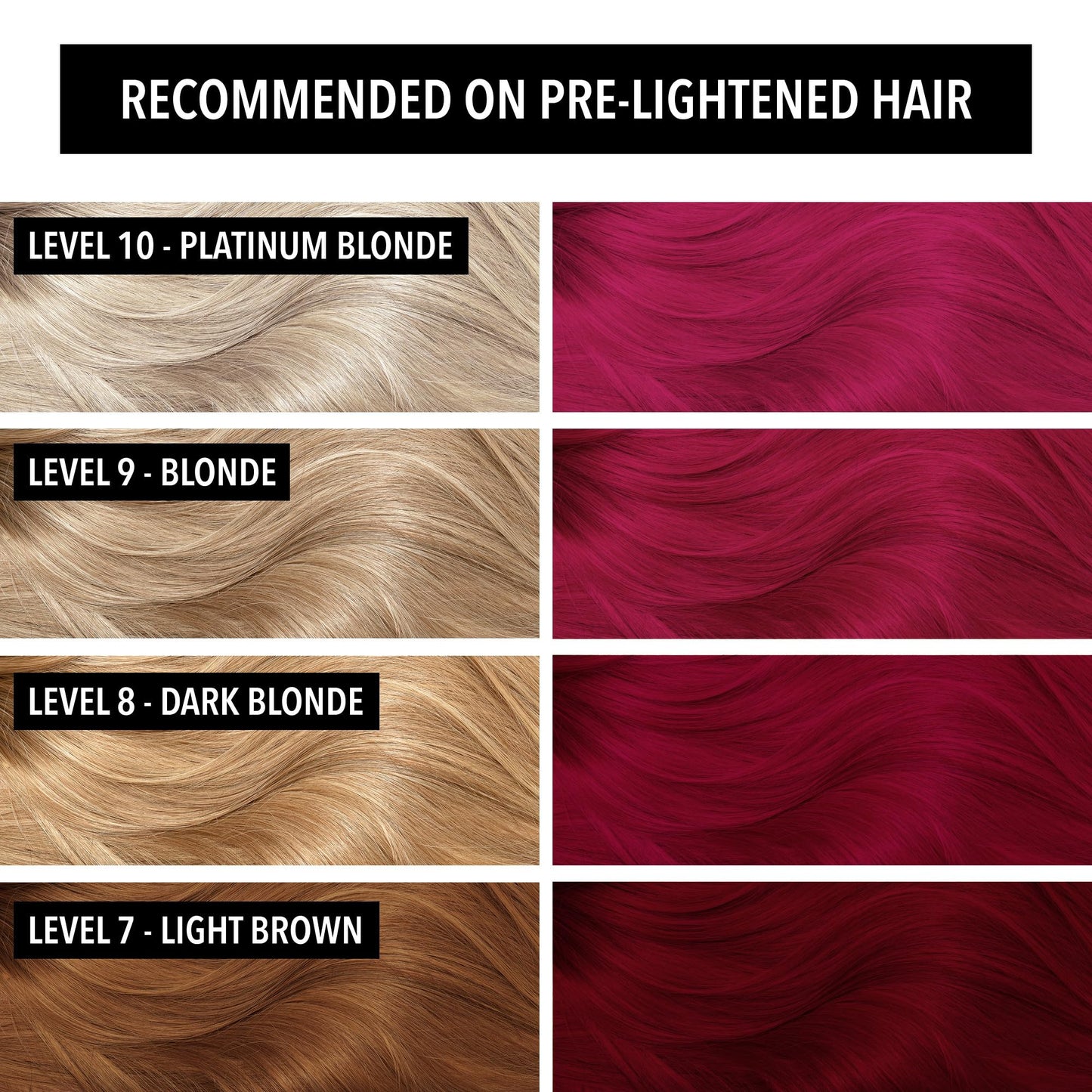 Pulp Riot Semi Permanent Hair Color Countess – Cool-Toned Red with Red Violet Undertones, Long-Lasting Vibrancy, Anti-Overworking Formula, Vegan, Conditioner-Based, 4oz Tube