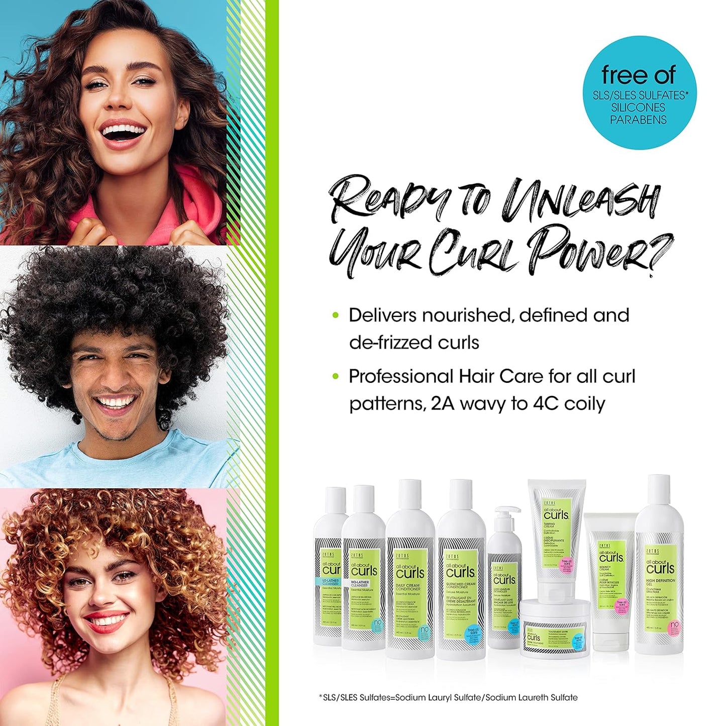 Bouncy Cream for Curly Hair - Moisturize, Define & Enhance Texture | Vegan, Sulfate & Paraben Free