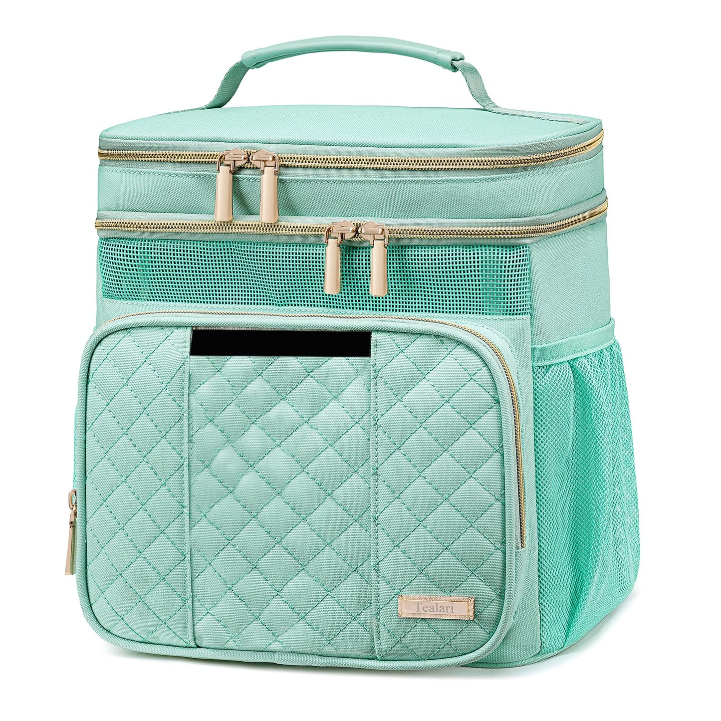 Tealari Large Toiletry Bag for Women Men,Bathroom Bag,Water Resistant Shower Bag,Makeup Bag,Portable Shower Caddy for College Dorm,Hanging Travel Toiletry Bag with Transparent Waterproof Phone Pocket