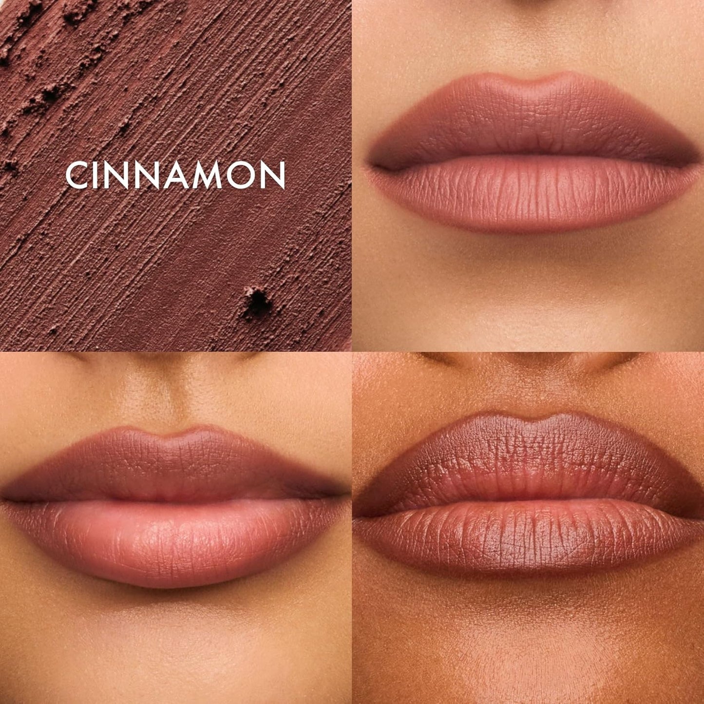 SoftLine Lip Liner Pencil - Creamy Matte Lip Definition with Hyaluronic Acid & Jojoba Oil | Cinnamon (1.02 g)