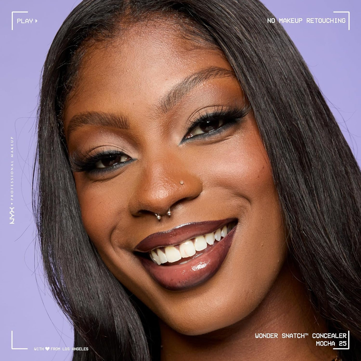 NYX Wonder Snatch Concealer - Brightening, Lifting Full Coverage Makeup | Vegan & Cruelty-Free - Mocha