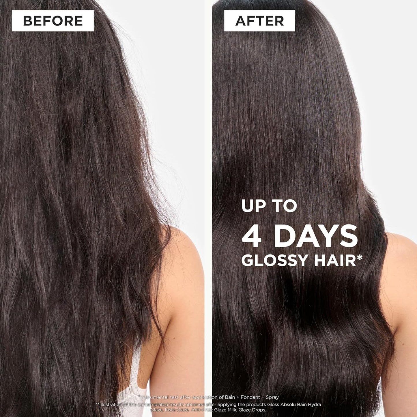 Kérastase Gloss Absolute Shampoo & Conditioner Set - Heat Protection for Long, Frizz-Prone Hair