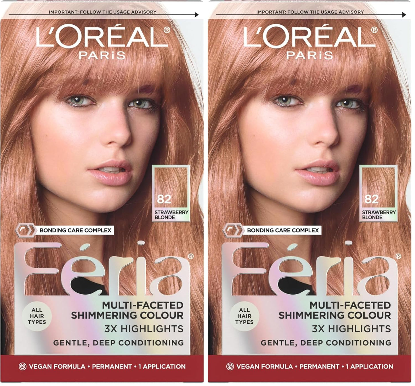 L’Oreal Paris Feria Hair Color - High Intensity Jet Black Dye for 3X Highlights | 1 Kit