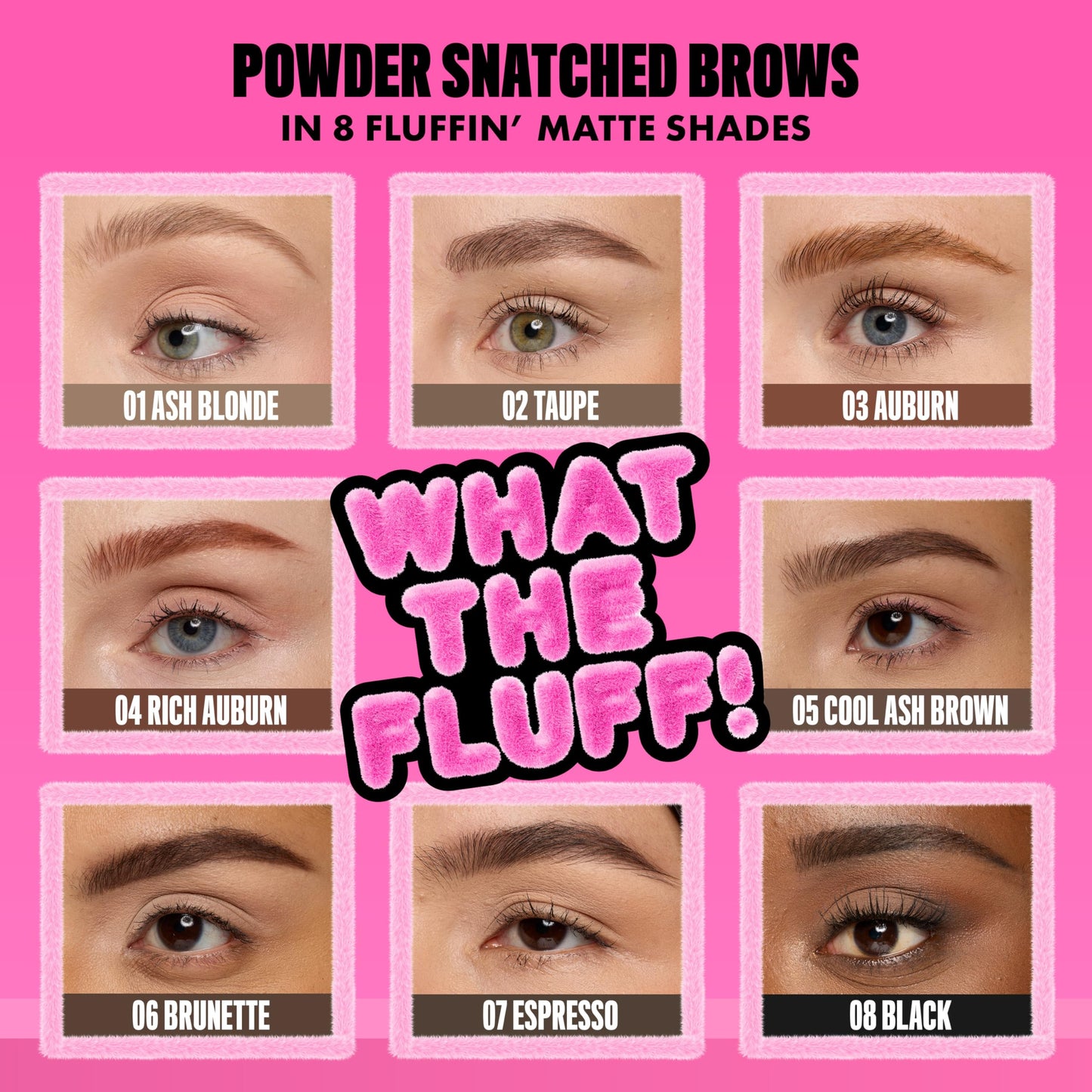 NYX PROFESSIONAL MAKEUP Fluff & Snatch Brow Powder Pen, Cream To Powder Eyebrow Pen For Soft, Defined Brows, Smudge and Transfer-Resistant Formula - Black