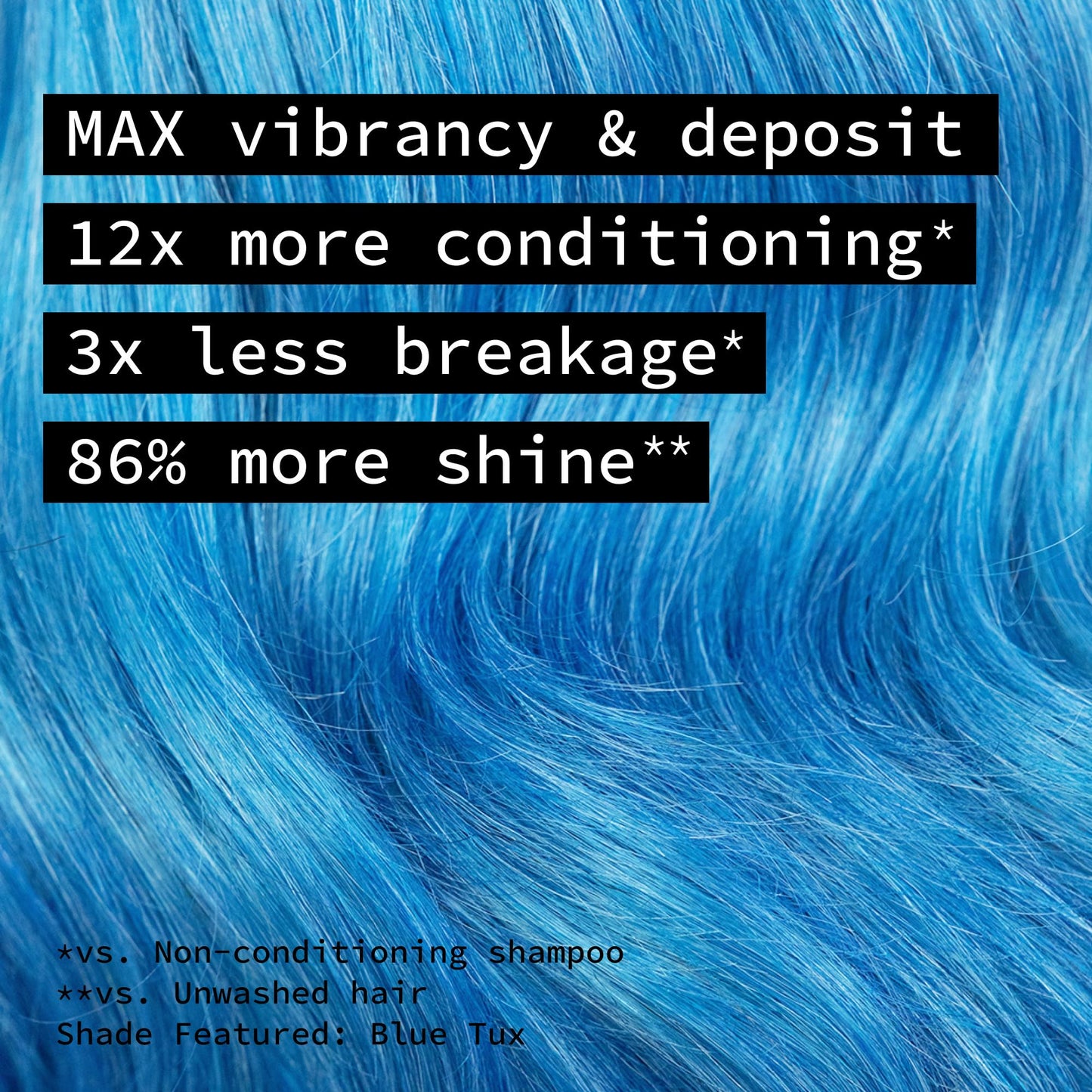 Pulp Riot Semi Permanent Hair Color Iced Skater – Ultra-Pigmented Sapphire Blue, Long-Lasting Vibrancy, Anti-Overworking Formula, Vegan, Conditioner-Based, 4oz Tube