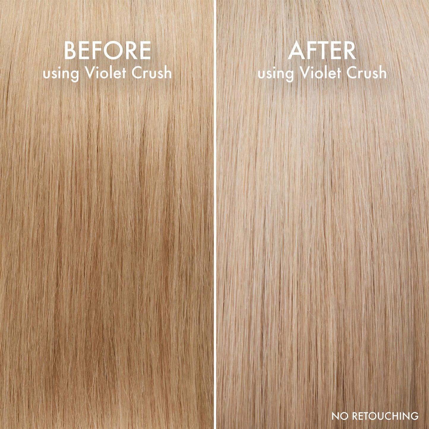 John Frieda Violet Crush Purple Shampoo for Blonde Hair, Brass Neutralizing Toning Shampoo for Cool, Bright Blonde, 8.3 fl oz