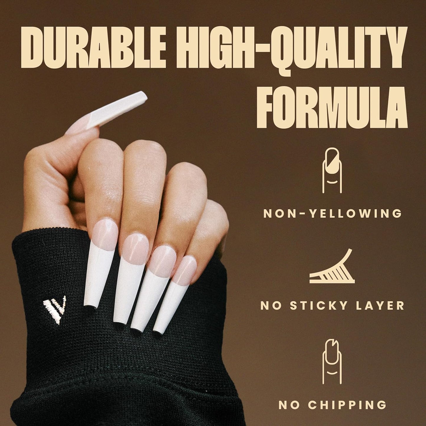 V Beauty No Wipe Gel Top Coat - Long Lasting, Scratch Resistant, Glossy Finish | 15ml