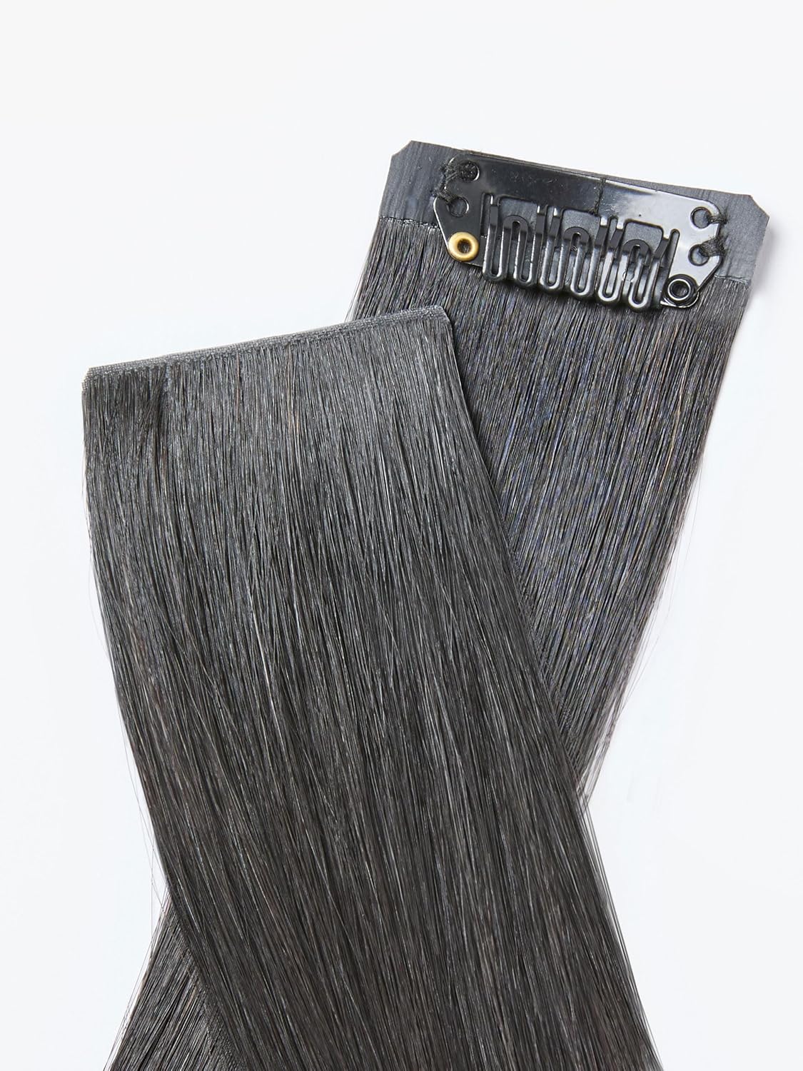 Invisible Yaki Straight Clip-In Hair Extensions - Real Human Hair, 18 Inch, 220g, 12 Pcs for Daily & Special Occasions