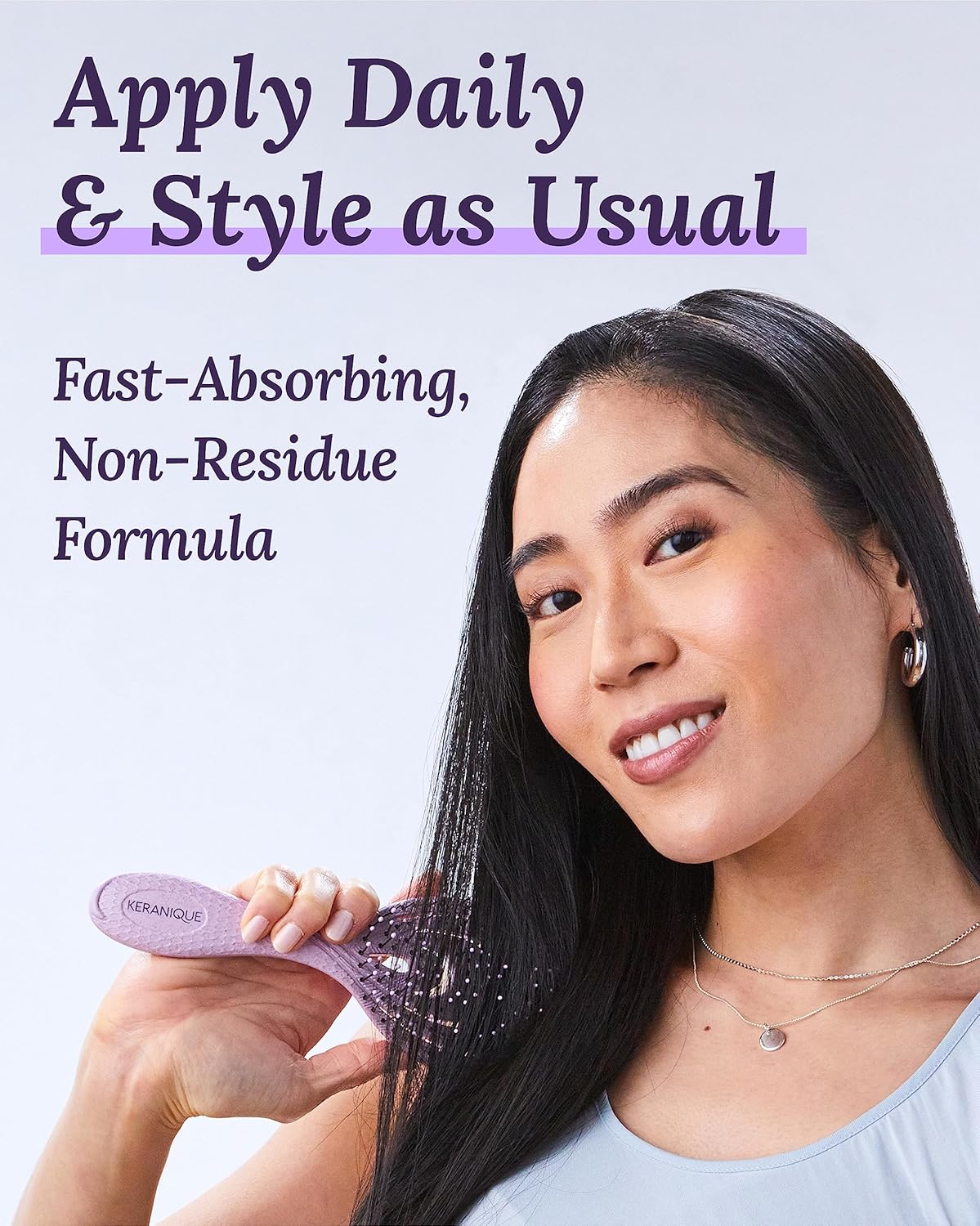 Keranique Follicle Booster Spray - Keratin Hair Follicle Stimulator for Thicker, Fuller Hair Density