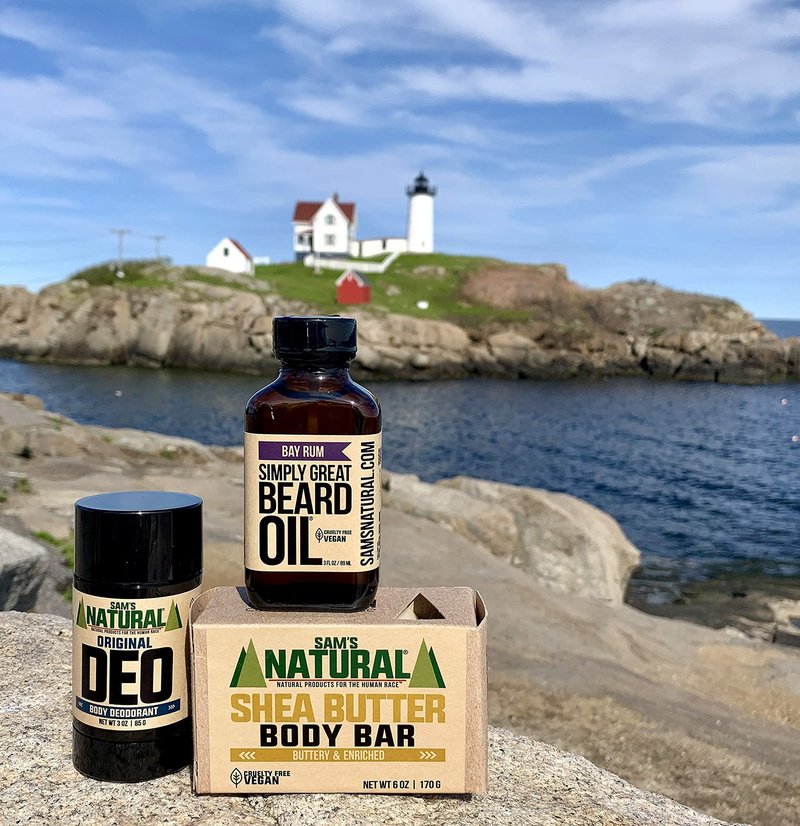 Simply Great Beard Oil - BAY RUM Scented - Holiday Gifts - Stocking Stuffers - Beard Conditioner - 3 Oz -Easy Applicator - Natural - Vegan and Cruelty Free - Gifts for Men with Beards