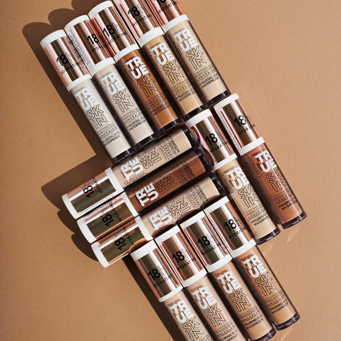 Catrice | True Skin High Cover Concealer (032 | Neutral Biscuit) | Waterproof & Lightweight for Soft Matte Look | With Hyaluronic Acid & Lasts Up to 18 Hours | Vegan, Cruelty Free