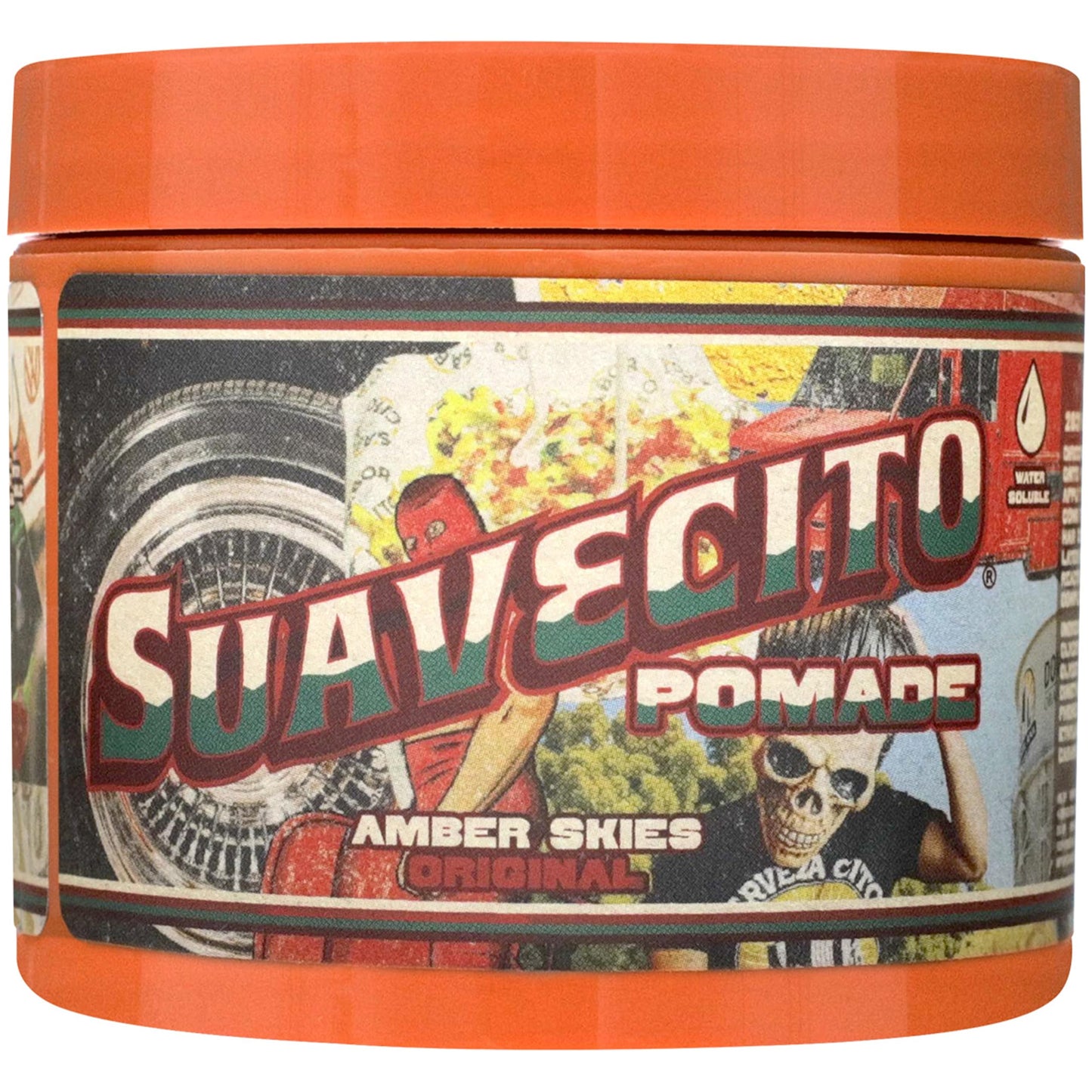 Suavecito Pomade For Men - Medium Hold Shine Water Based oz Pack Wax Like Flake All Day Hair Free Gel Hairstyles Easy To Wash Out