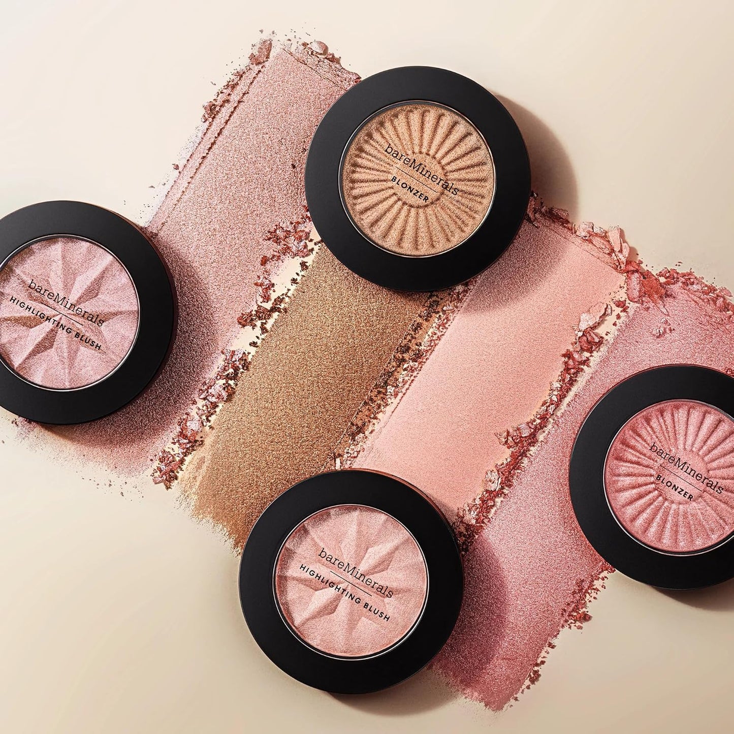 bareMinerals Gen Nude Blush & Highlighter Hybrid - Silky, Blendable Face Makeup for All-Day Wear | Luminous Finish, Talc-Free, Vegan