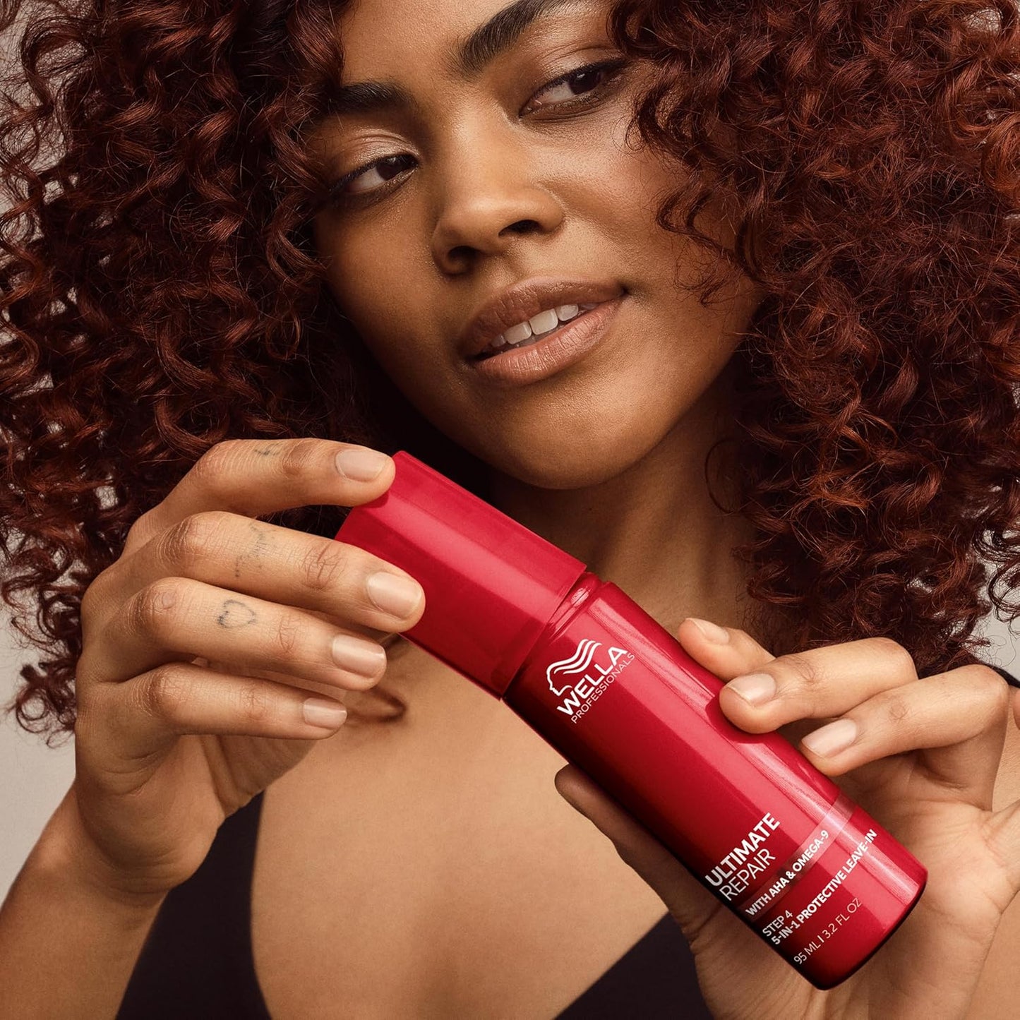 Wella Professionals 5-in-1 Leave-In Treatment for Damaged Hair - Repairs, Smoothens Frizz | UV & Heat Protectant | 3.2 Fl Oz