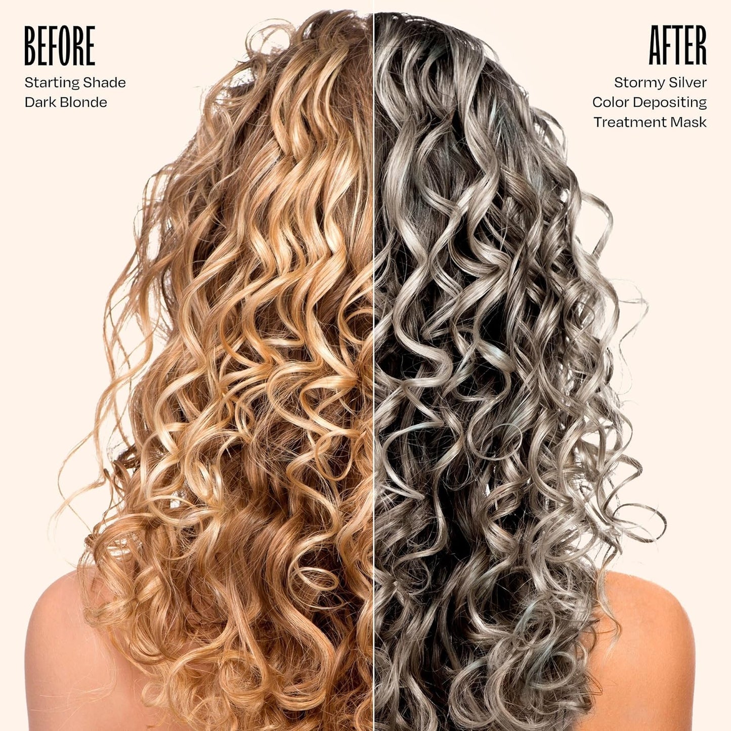 Overtone Daily Color Depositing Conditioner - Stormy Sterling | Hydrating Vegan Formula with Shea, Coconut & Avocado Oils, 4.5oz