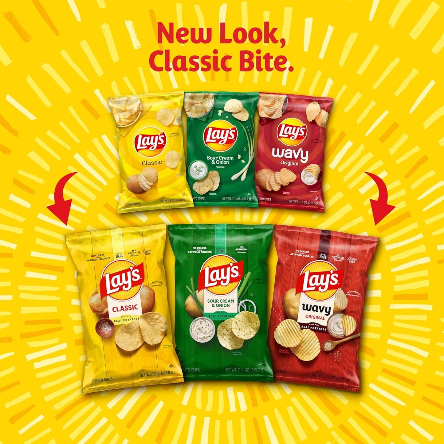 Frito-Lay Fun Times Mix Variety Pack - 40 Snack Bags | Perfect for Parties
