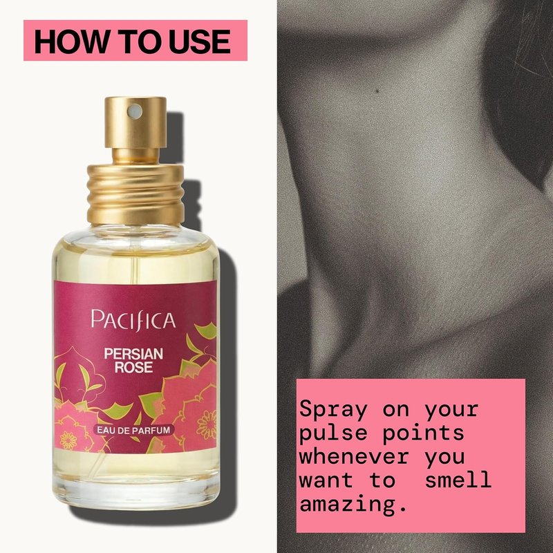 Persian Rose Spray Perfume - Romantic Floral Fragrance, Vegan & Non-Toxic | 1oz