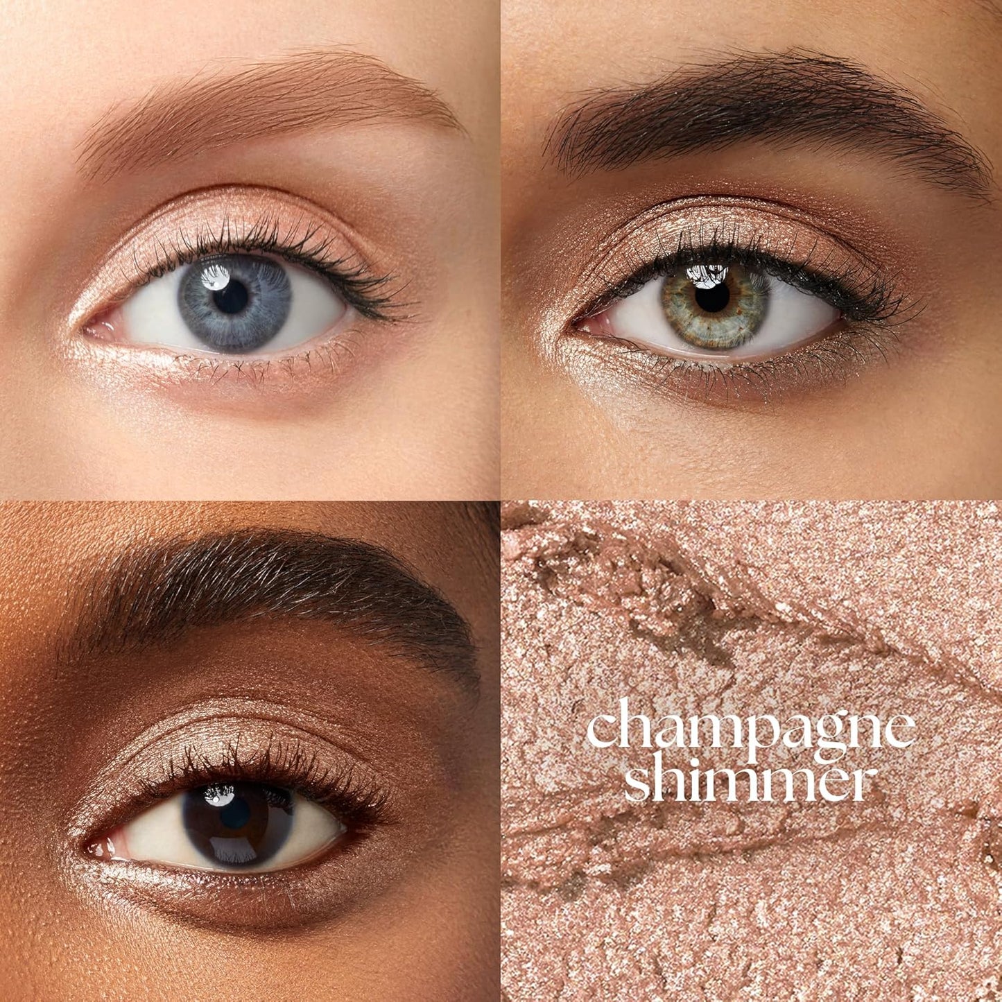Julep Cream-to-Powder Waterproof Eyeshadow Stick - Champagne Shimmer | Long-Lasting, Buildable, Cruelty-Free