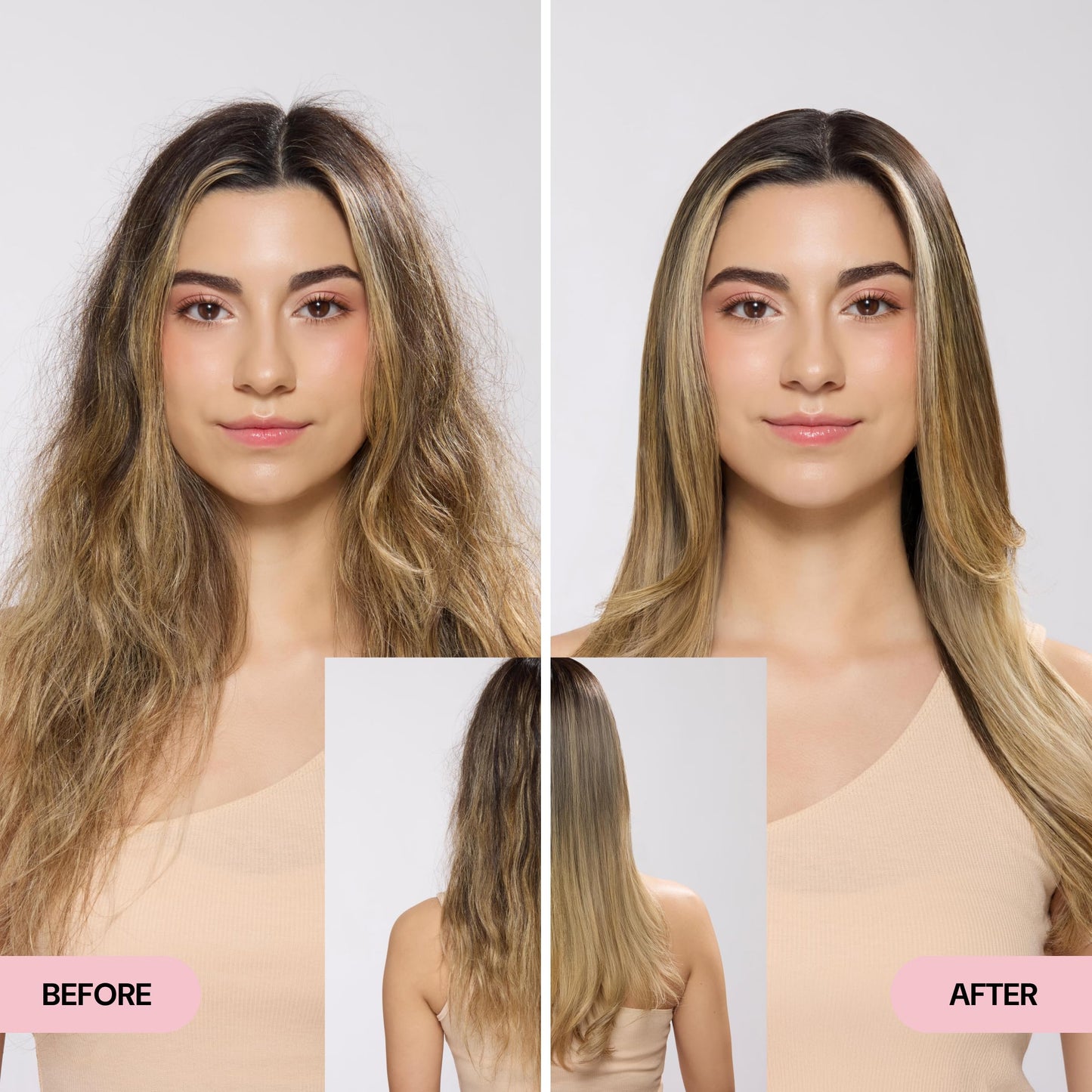 L’ANGE HAIR Frizz Care Smoothing Shampoo - Smoothing and Detangling Formula for Dry, Damaged & Frizzy Look - Sulfate Free, Frizz Control Shampoo for Soft, Polished and Manageable Hair - 8 Fl Oz