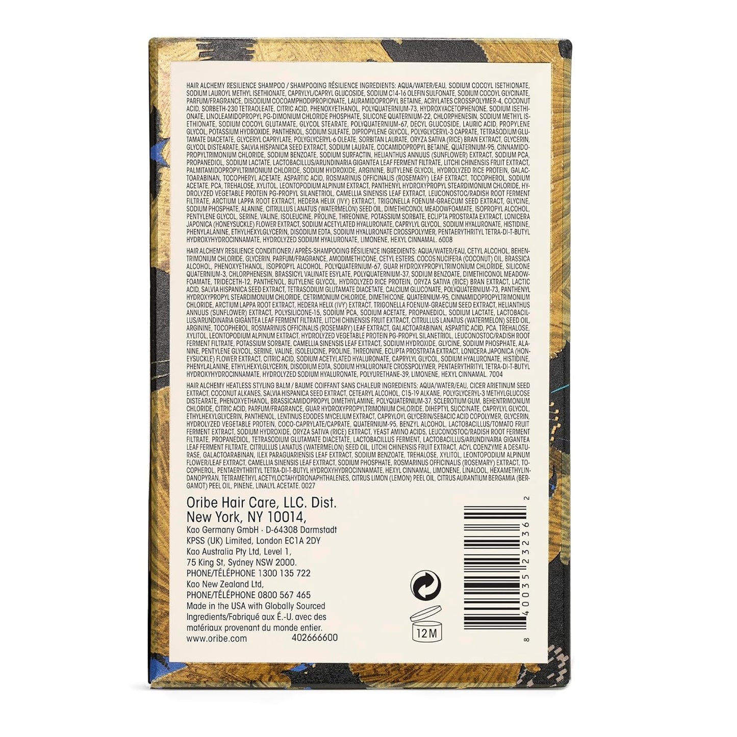 Oribe Hair Alchemy Resilience Shampoo - Strengthening Formula for Damaged Hair | 8.5 oz