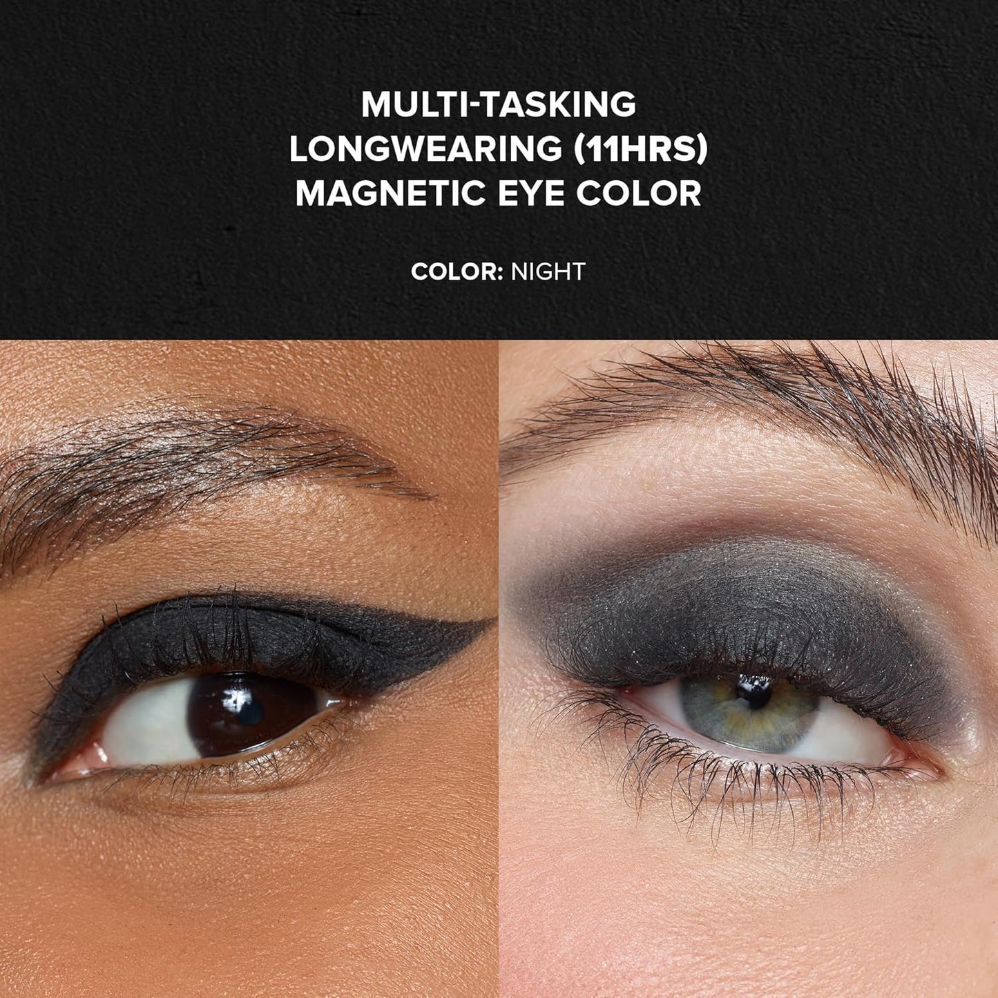 Nudestix Magnetic Matte Eye Color - 3-in-1 Cream Eyeshadow Pencil | Waterproof, Vegan & Cruelty-Free Makeup