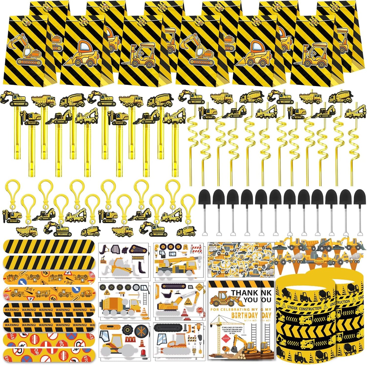 Race Car Birthday Party Favors - 232PCS Goodie Bag Stuffers & Decorations | Cars Theme Supplies