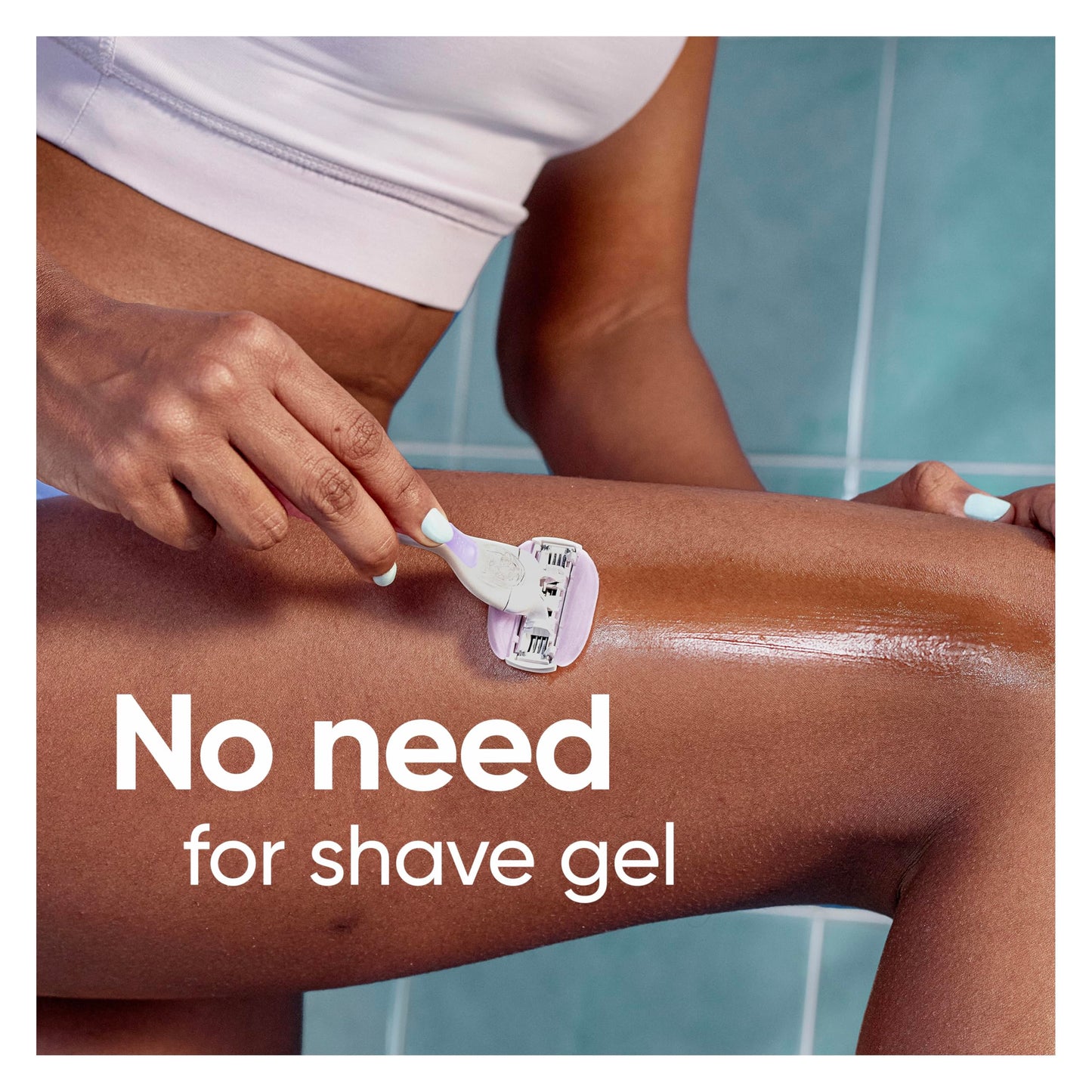 Gillette Venus ComfortGlide Freesia Women's Razor Refills, 4 Refills