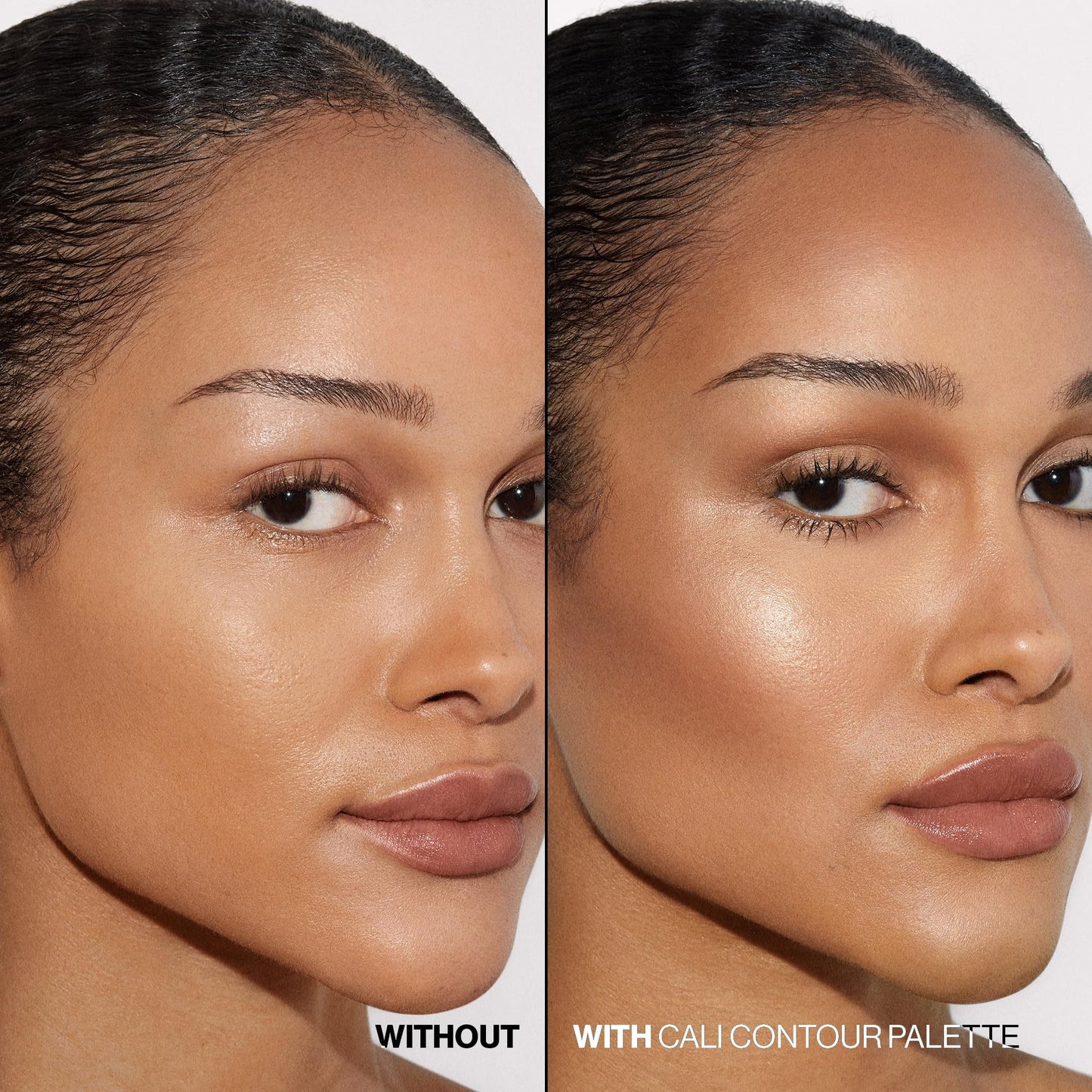 Smashbox The Cali Contour Palette | Six-Shade Contour Kit with Highlighter, Bronzer and Blush Powder for Face Contouring Makeup and Glow | Matte and Pearlescent Finishes, Light to Medium, 0.69 Ounce