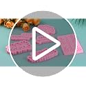 Happy Birthday Silicone Letter Molds - 6 Pack Food Grade