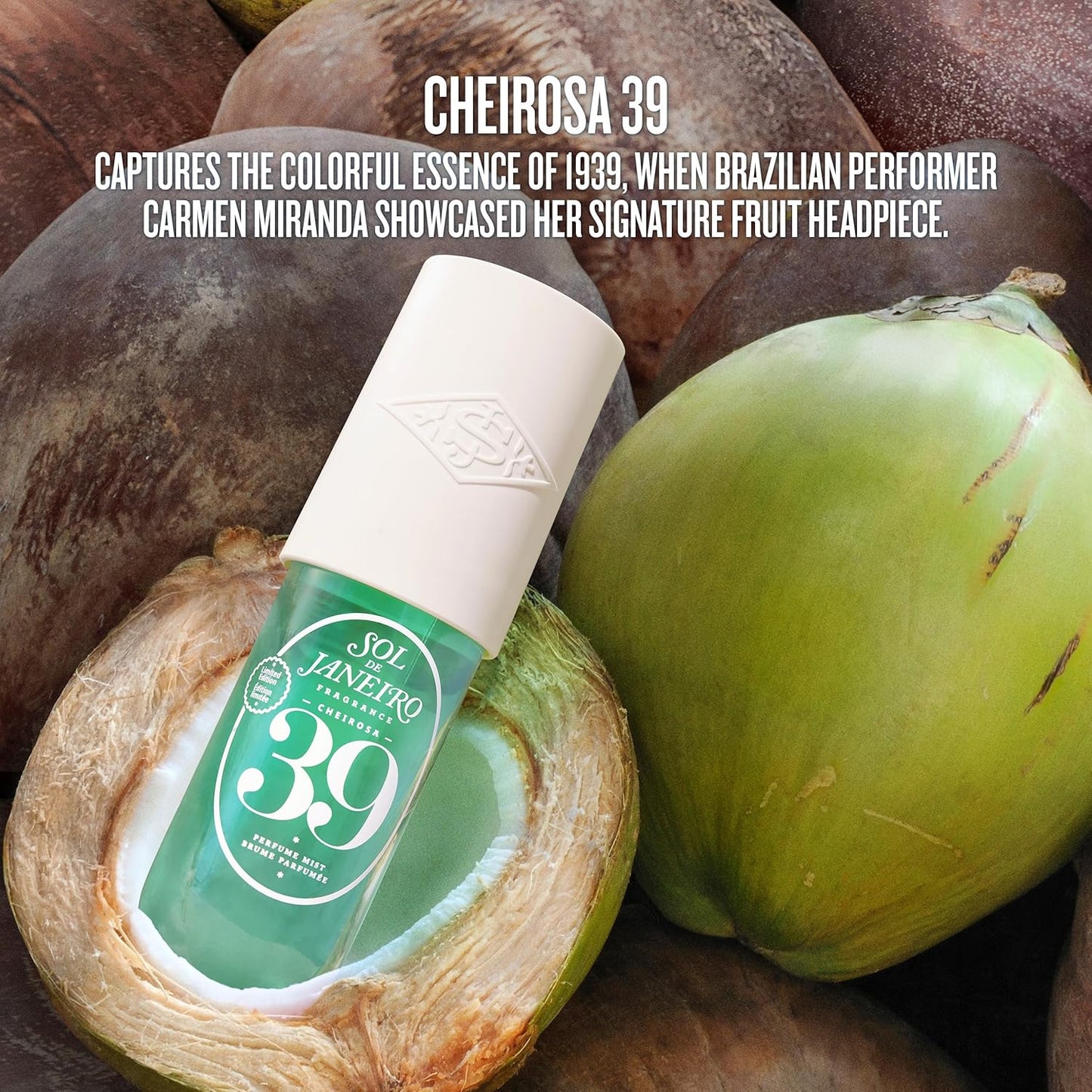 Bold & Beachy Perfume Mist Bundle - Cheirosa 62 & 39 Travel Size 3.0 fl oz
