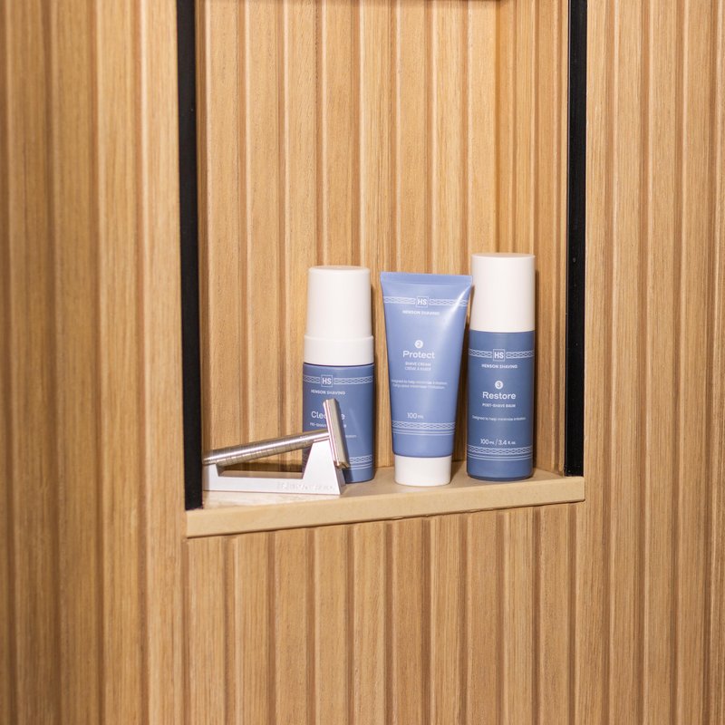 Henson Shaving Restore Post-Shave Balm – Barber Formulated - Lightweight, Fast Absorbing Post Shaving Balm to Soothe & Hydrate Skin After Shaving 3.4oz – Calms Irritation for a Smooth Finish
