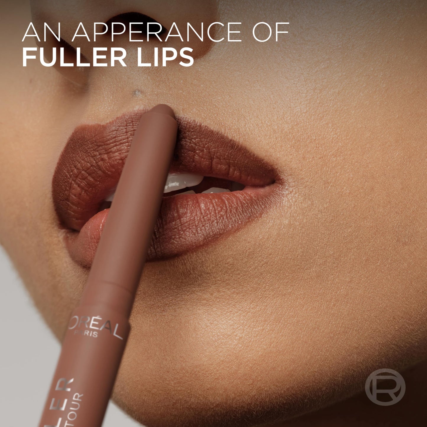 L'Oreal Paris Blurfiller Lip Liner, Lightweight, Buildable, and Sculpting Lip Pencil, Line, Define, and Contour for Fuller-Looking Lips, Worth It, 0.21 oz