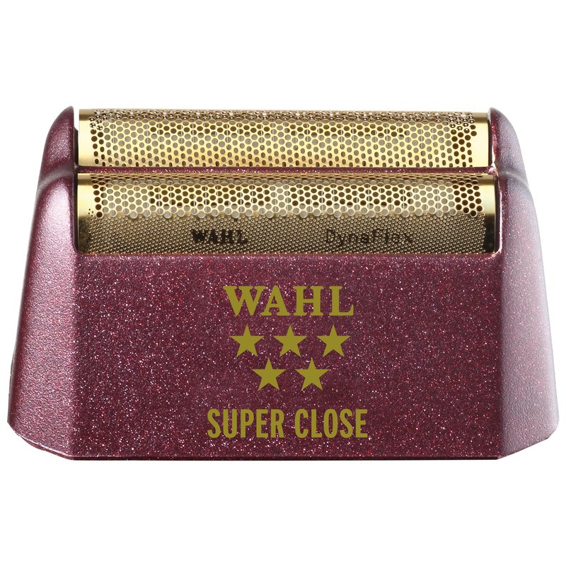 Wahl Professional 5 Star Series Shaver Shaper Replacement Foil, Super Close Shaving, Hypo-Allergenic Gold