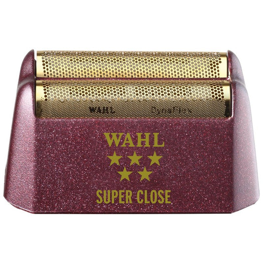 Wahl Professional 5 Star Series Shaver Shaper Replacement Foil, Super Close Shaving, Hypo-Allergenic Gold