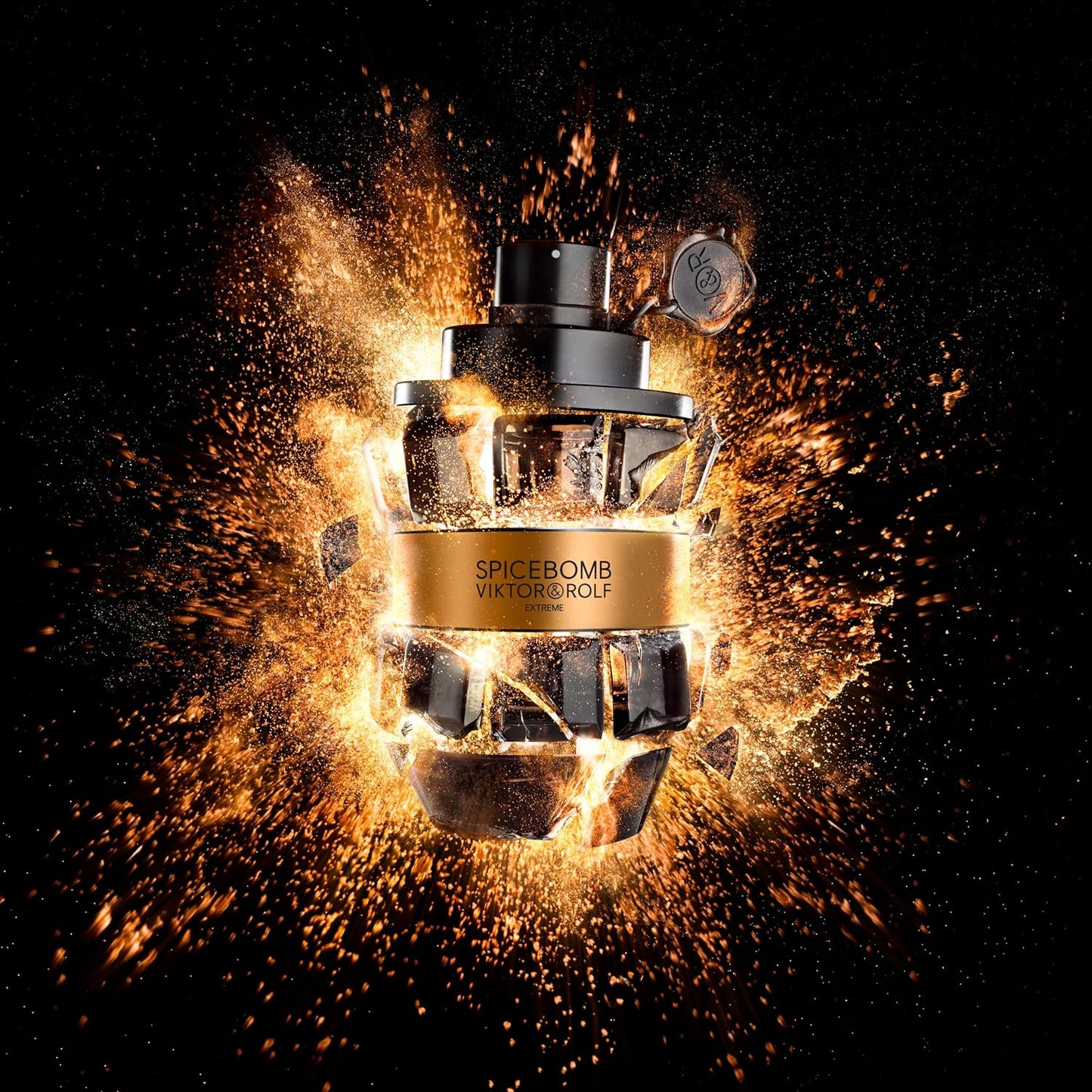 Viktor&Rolf Spicebomb Extreme Eau de Parfum | Woody & Spicy Men's Cologne with Amber & Vanilla Notes
