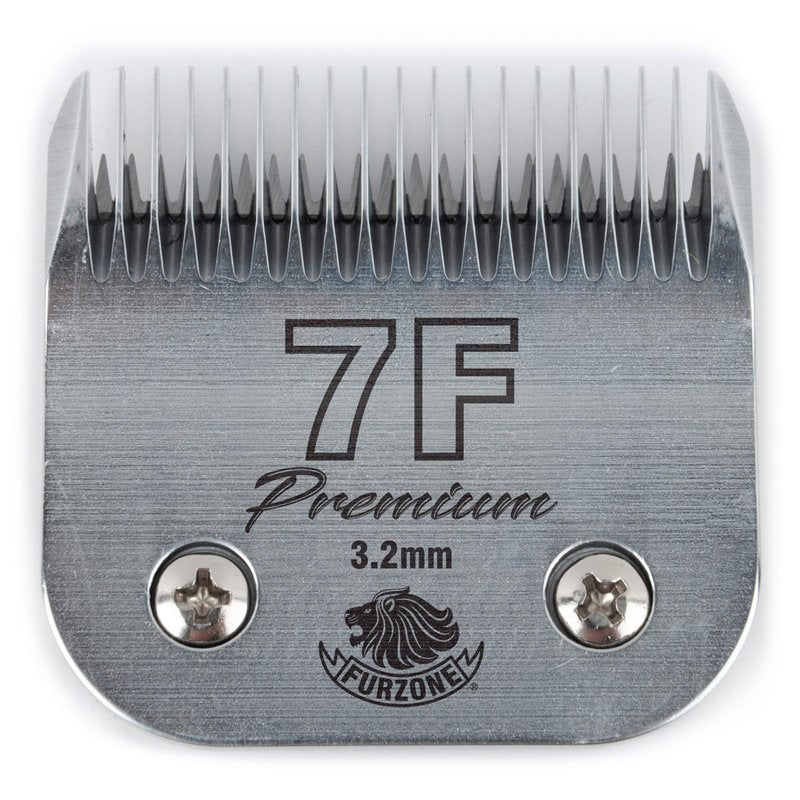FURZONE Detachable Blade - Size 7F Blade 1/8", Made of Durable Japanese Steel, Compatible with Most Andis, Oster, Wahl A5 Clippers
