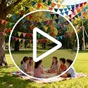 Rainbow Felt Bunting Banner - 72 Colorful Pennant Flags for Parties