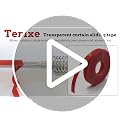 16.4 Ft Curtain Rod Tape for Smooth, Quiet Drapery Sliding