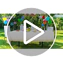 3 Pack Navy Dot Disposable Tablecloths, 54x108 Inch Waterproof