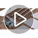 wlich Microfiber Floor Mop - 55" Extendable with 4 Reusable Pads
