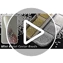 SUTOKAKA 3D Nail Art Studs Set - Gold & Silver Metal Caviar Beads